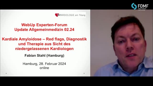 Kardiale Amyloidose - Red flags, Diagnostik und Therapie aus Sicht des niedergelassenen Kardiologen